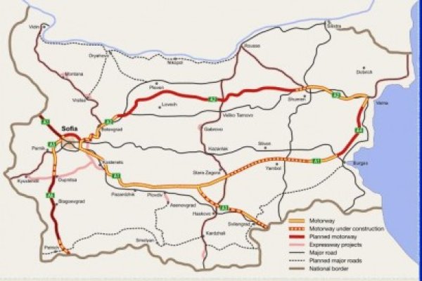 Bulgarii încep o nouă autostradă